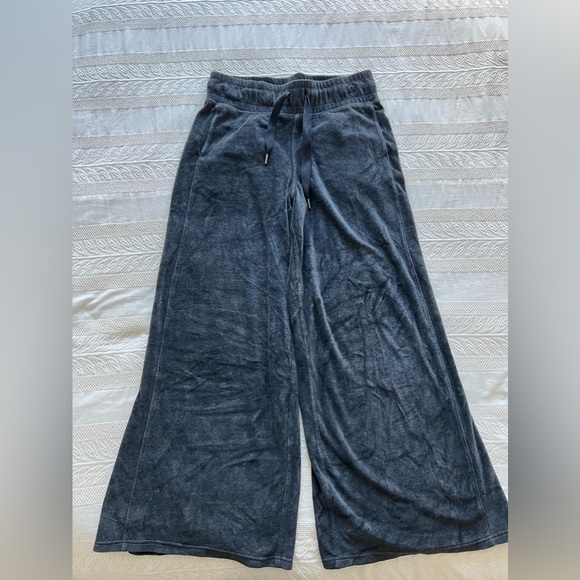 Lululemon Morning Restore Velour Wide Leg Pant - Picture 3 of 5